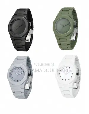 Montre Polycarbonate À Cadran Arabe