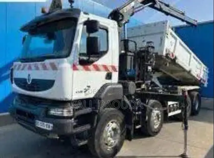 Opportunités Camion Benne Grue Venant Kerax 430 Dxi Automatique 16 Ton