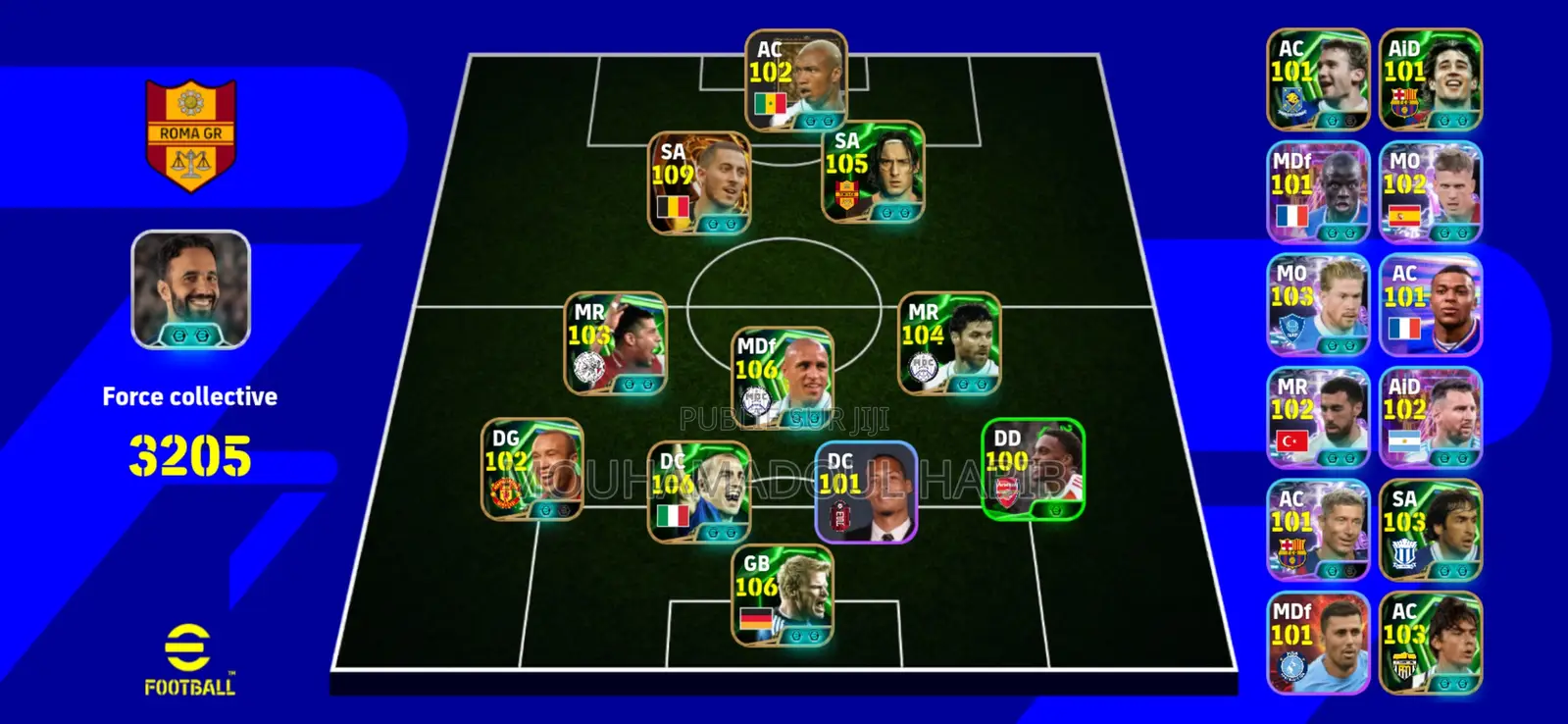 Compte Efootball