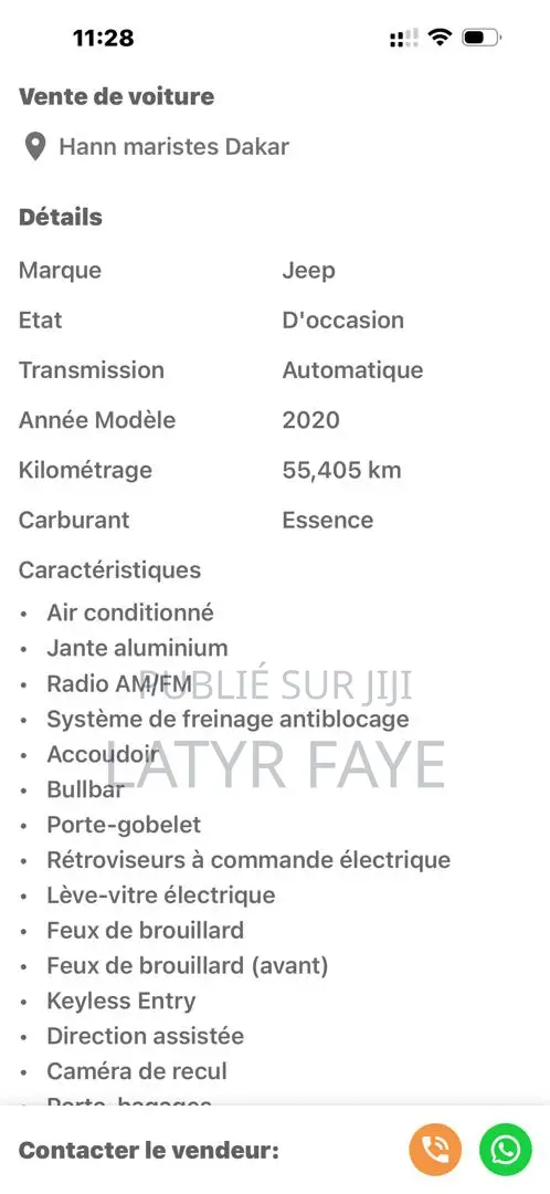 Jeep Cherokee 2020 Autre