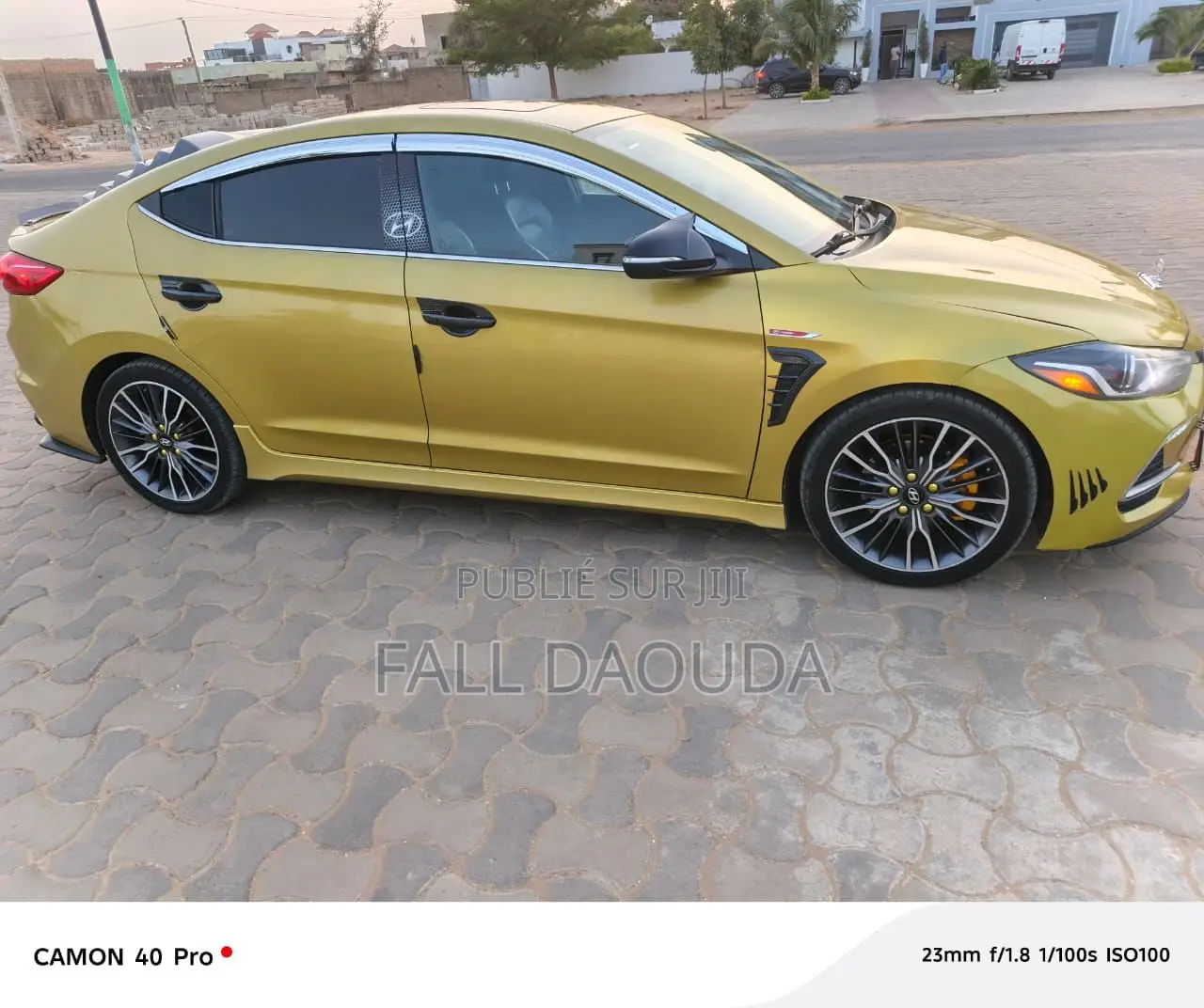 Hyundai Elantra 2018 Jaune