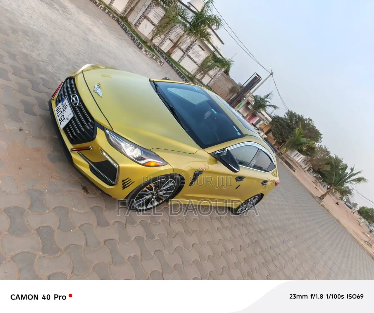 Hyundai Elantra 2018 Jaune