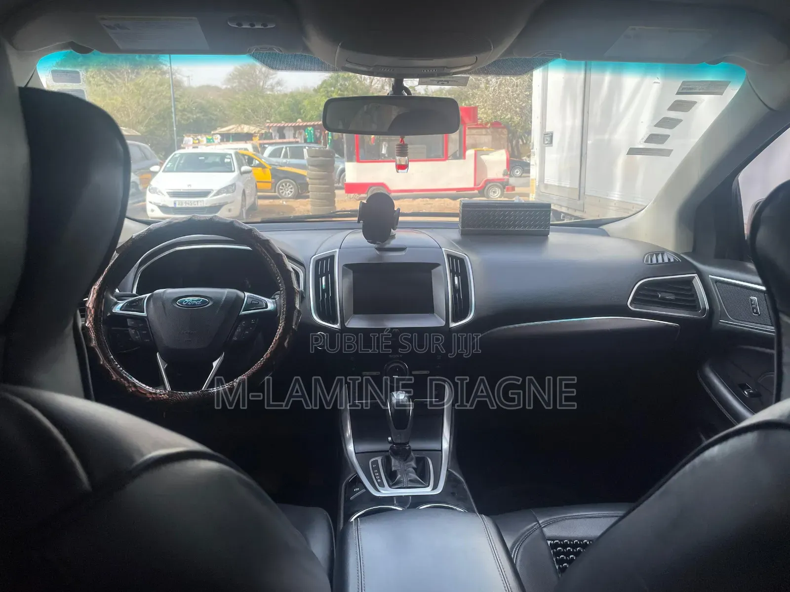 Ford Edge Titanium 4dr SUV AWD (2.0L 4cyl Turbo 6A) 2015 Bleu