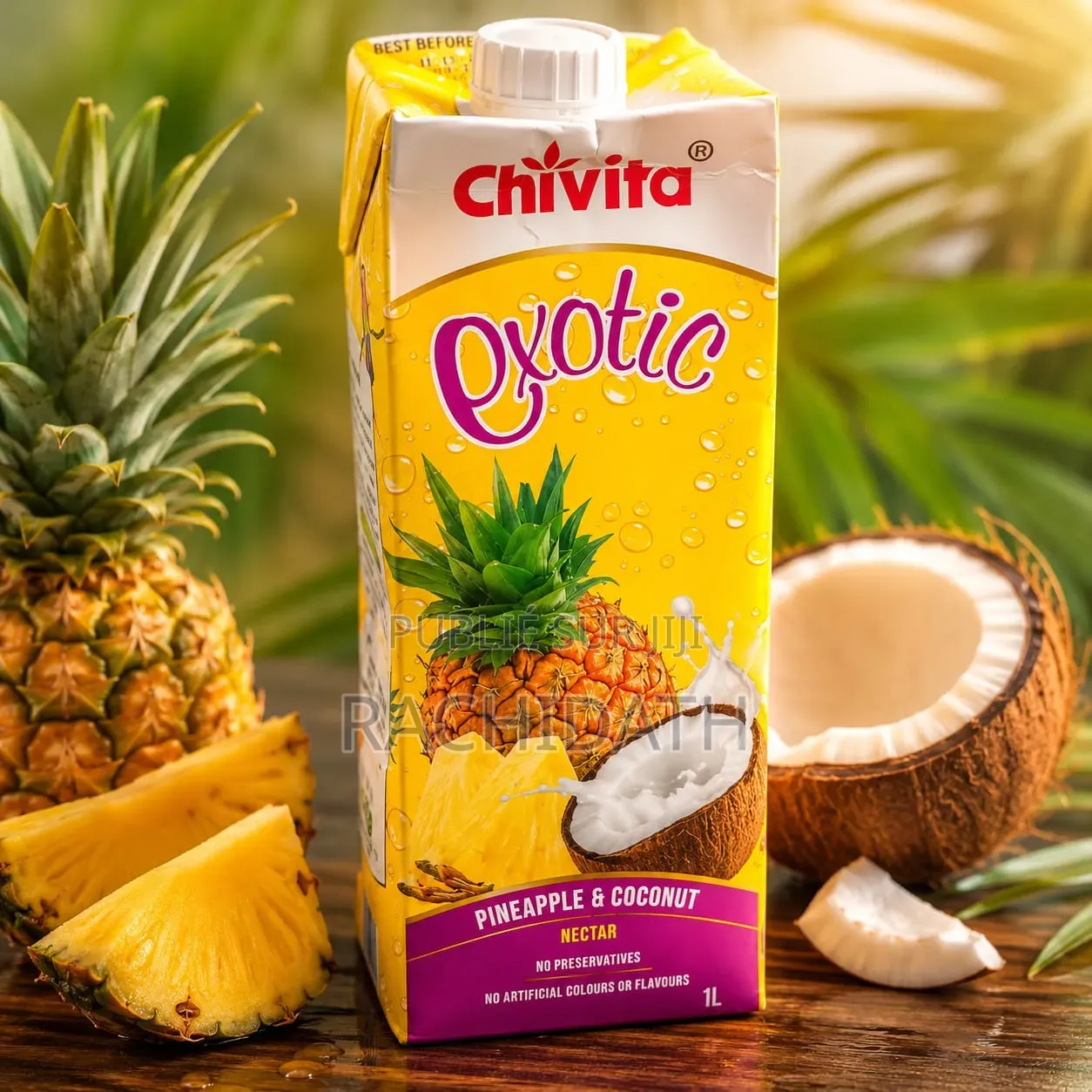 Jus De Fruits De Marque Chivita À La Saveur Ananas - Coco