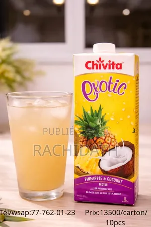 Jus De Fruits De Marque Chivita À La Saveur Ananas - Coco