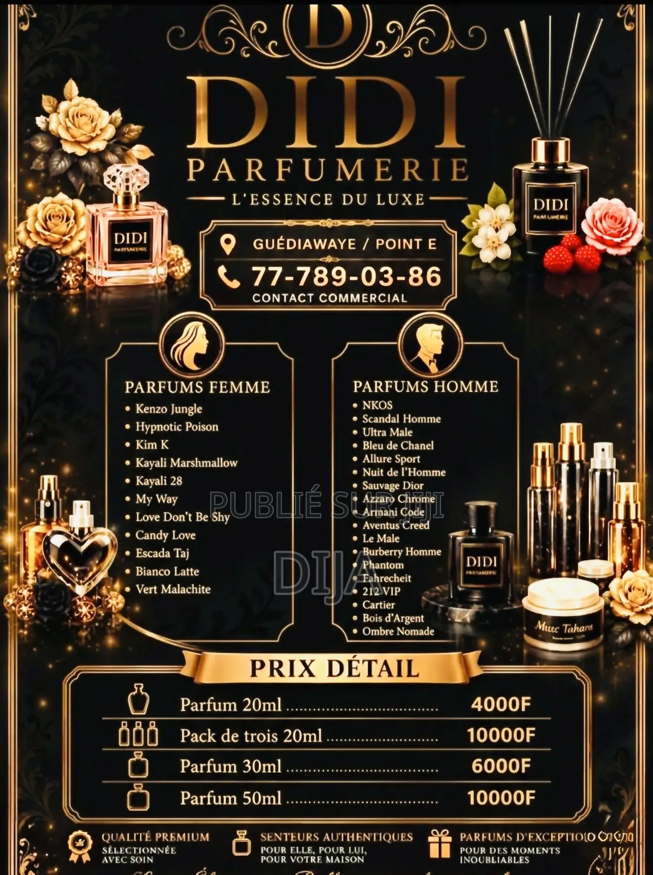 Parfum Pour Le Corps