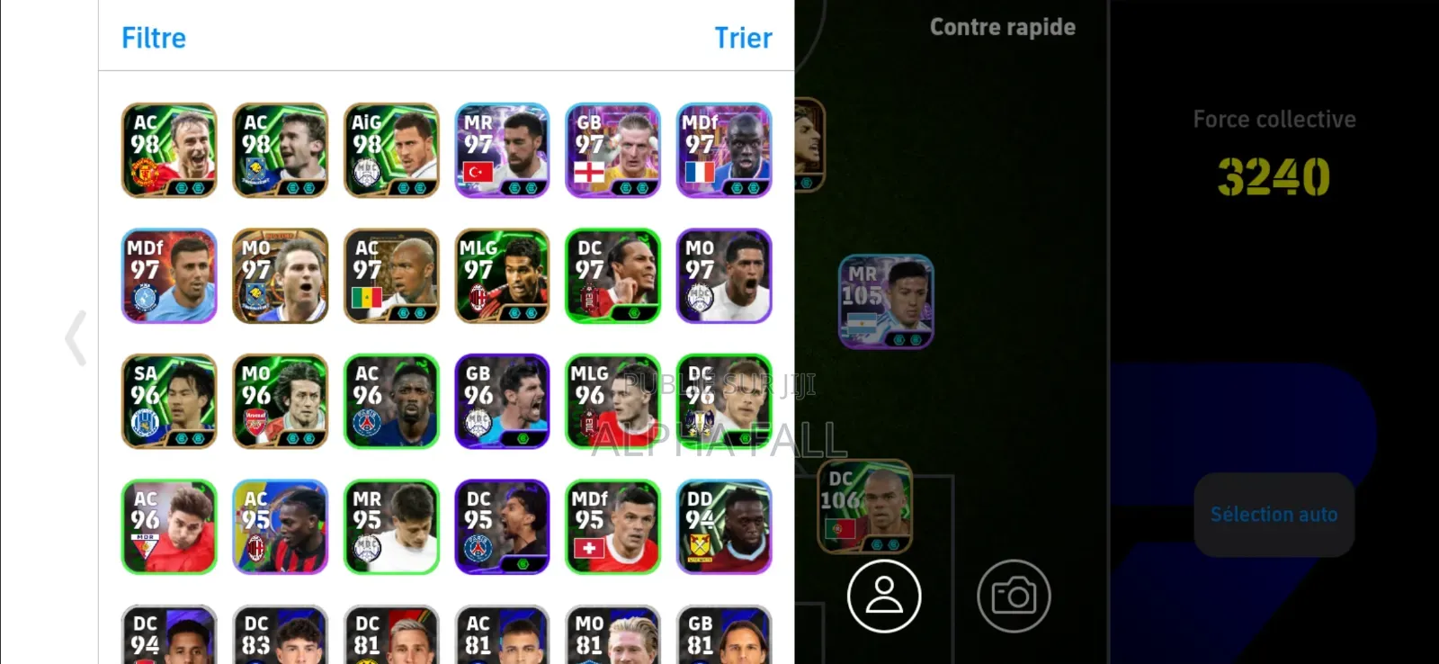 Compte Efootball