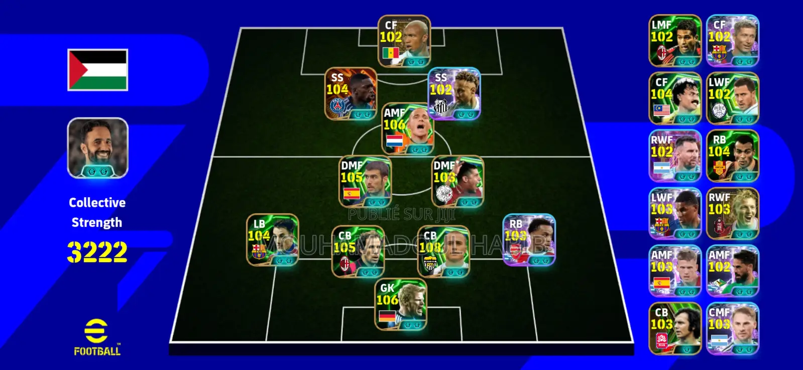 Compte Efootball