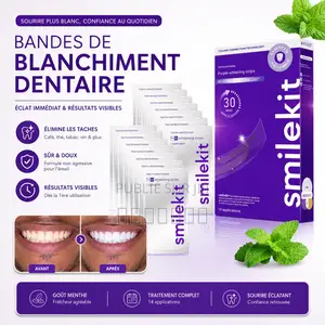 Smilekit Purple Whitening Strips