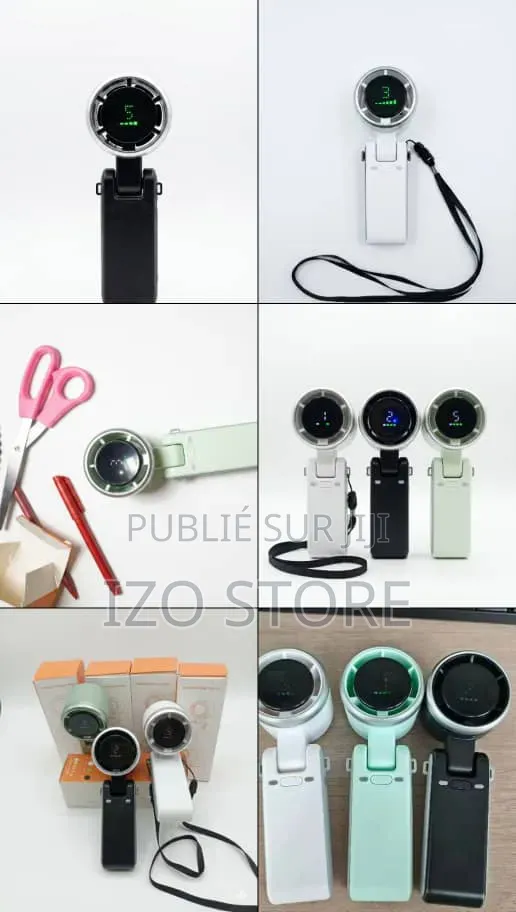 Mini Ventilateur Portable Rechargeable