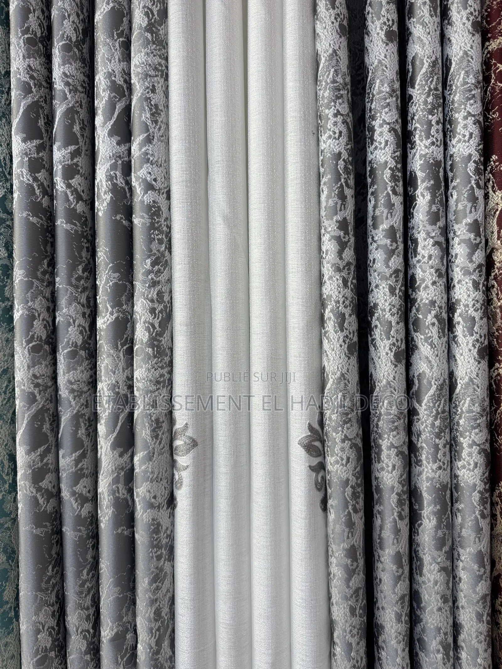Ensemble Rideaux 3 PCS