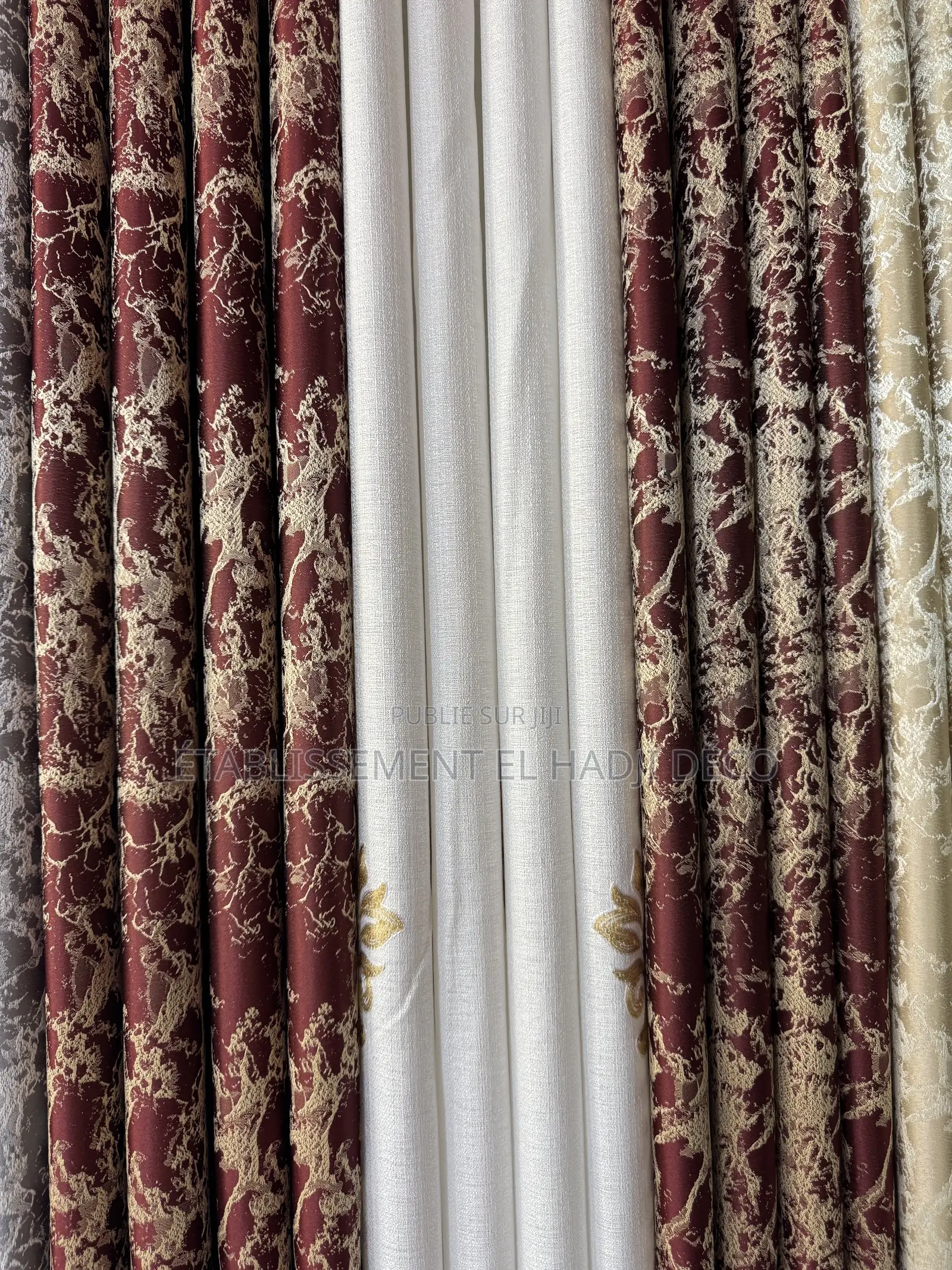 Ensemble Rideaux 3 PCS