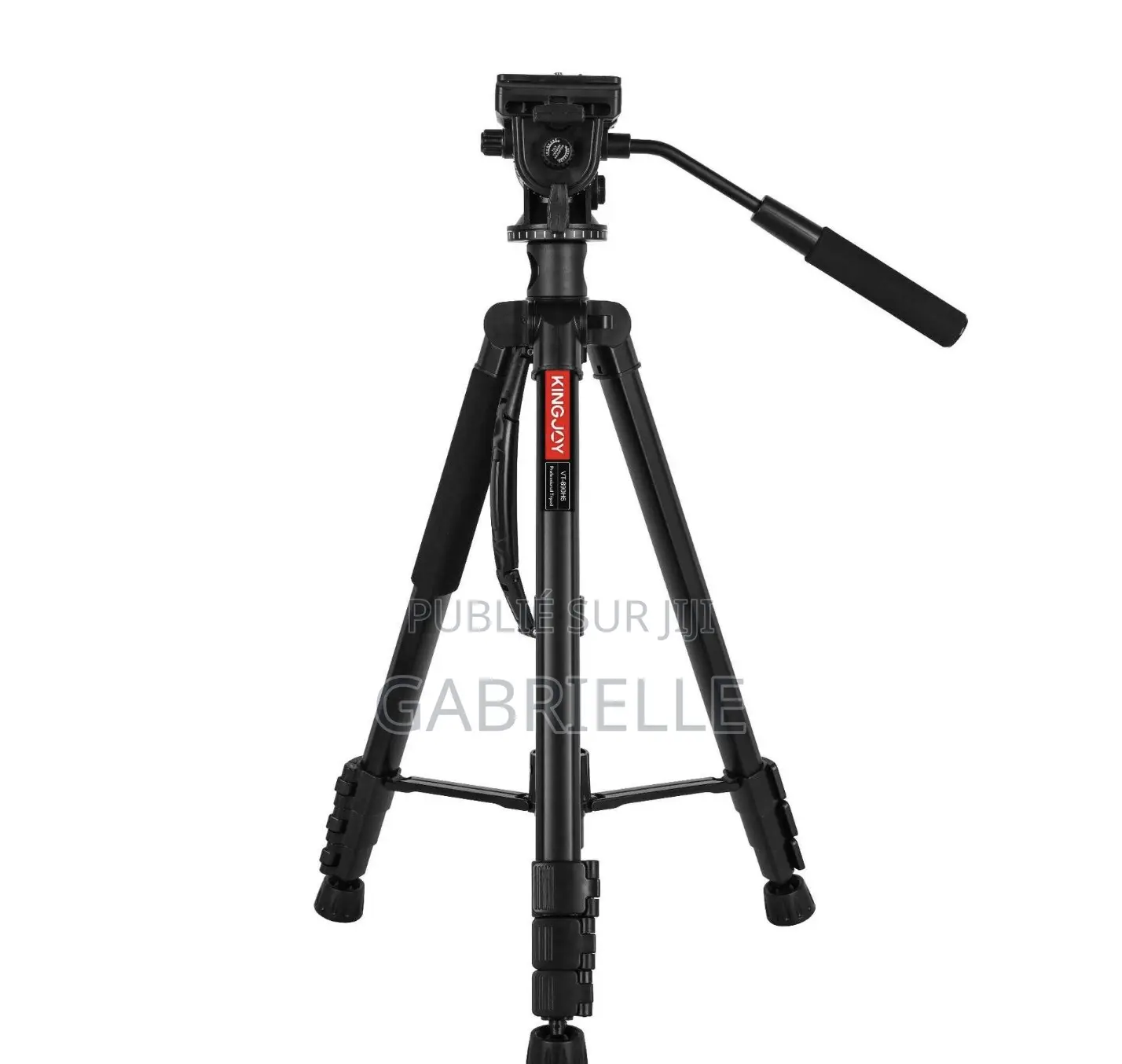 Kingjoy Vt-890h6 2-in-1 Fluid Head Tripod, Aluminum, 360° Rotating