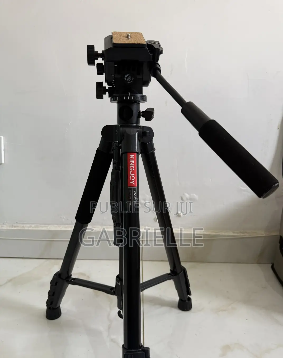 Kingjoy Vt-890h6 2-in-1 Fluid Head Tripod, Aluminum, 360° Rotating