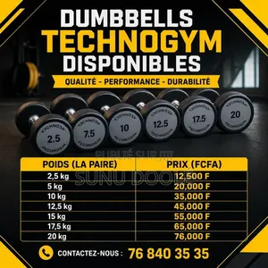 Ensemble d'Haltères Fixes Technogym