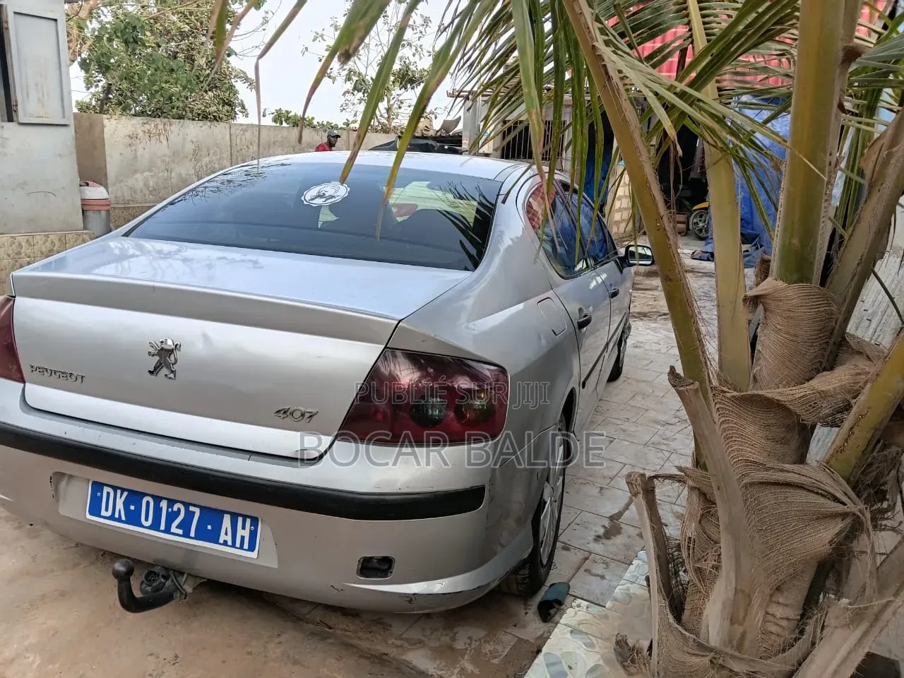Peugeot 407 2008 Gris