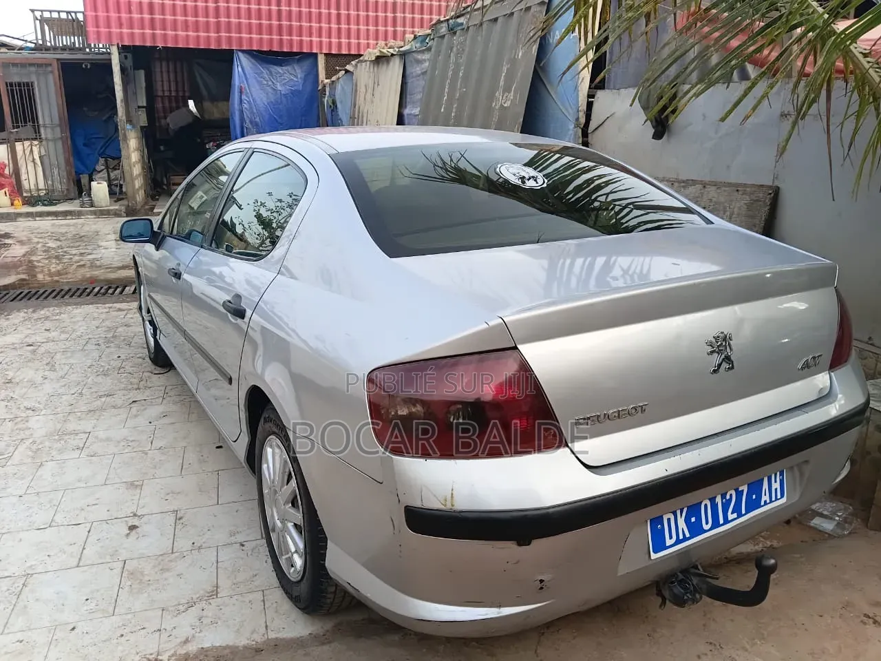 Peugeot 407 2008 Gris