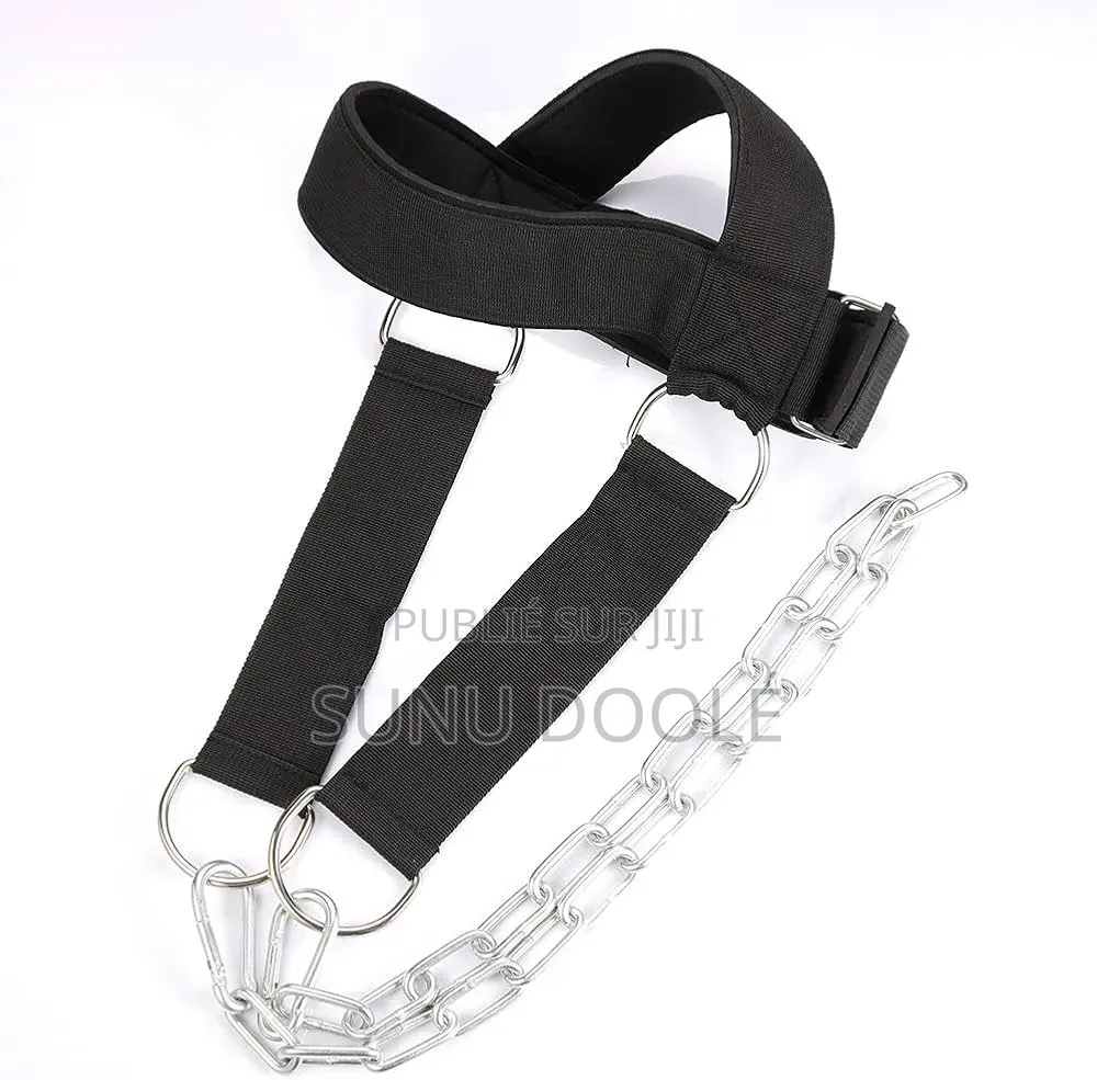 Harnais De Tête Rembourré en Néoprène Avec Chaîne De 76 Cm (30 Pouces)