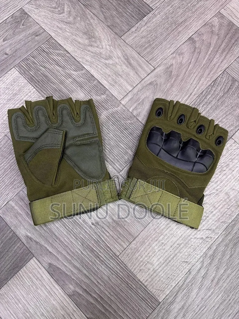 Gants De Combat À Demi-Doigts Gants Tactiques De Chasse