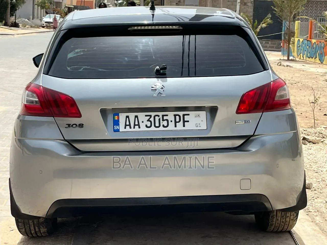 Peugeot 308 2016 Gris