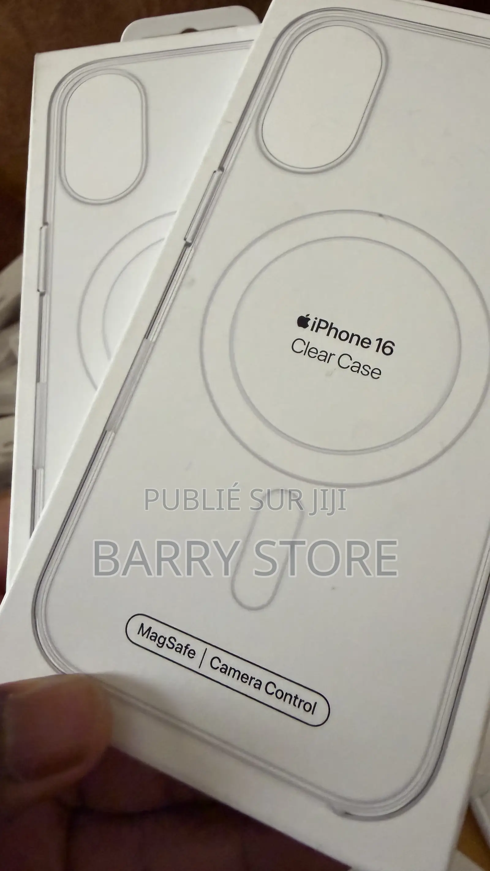Coque Transparente Magsafe iPhone 16 Apple D’Origine