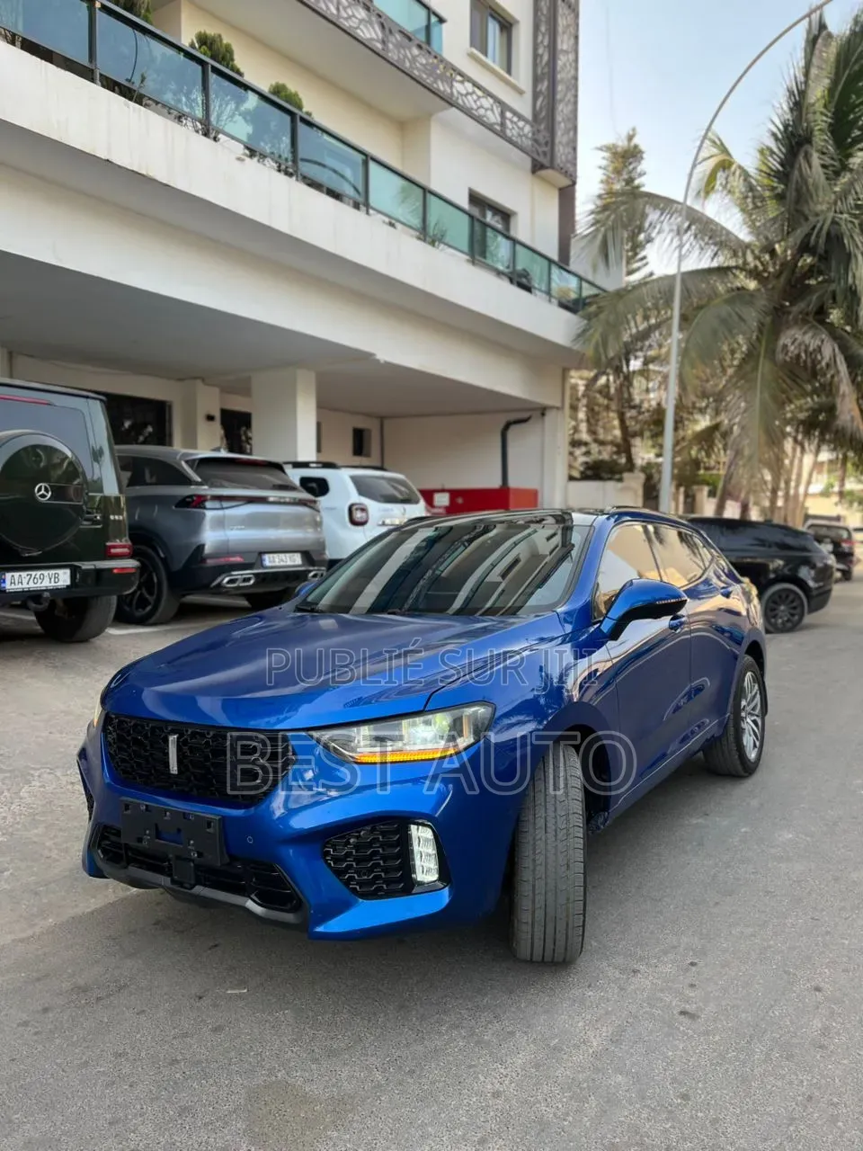 Wey VV5 2017 Bleu