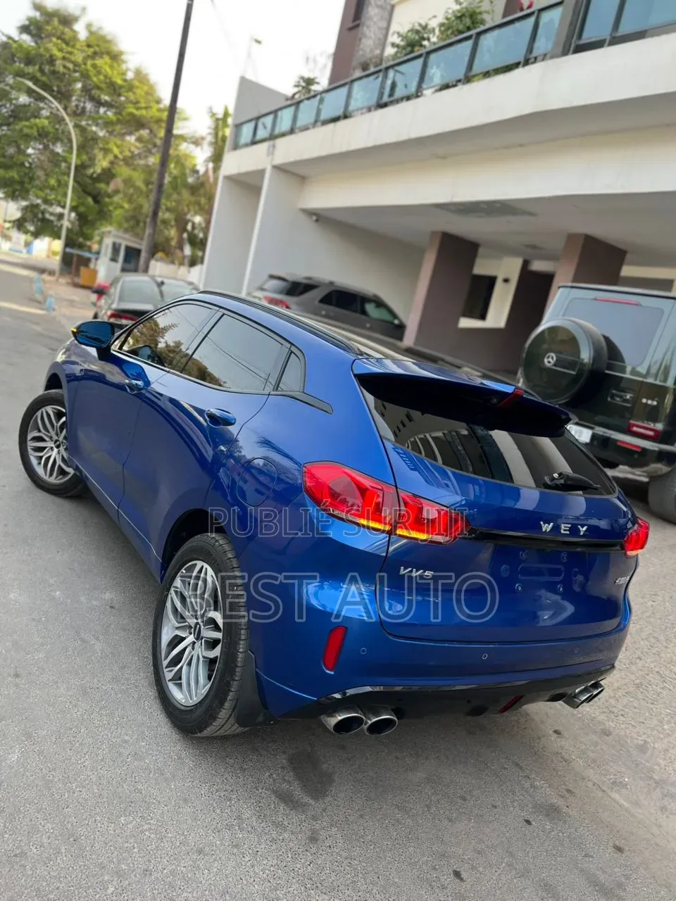 Wey VV5 2017 Bleu