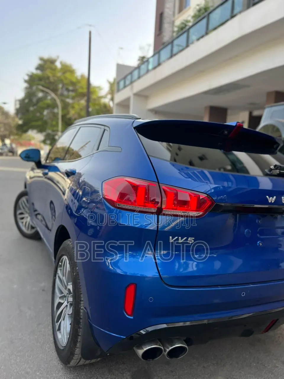 Wey VV5 2017 Bleu