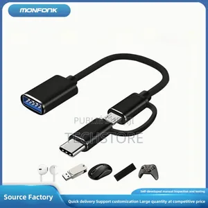 Adaptateur Otg Usb-C Vers Usb-A