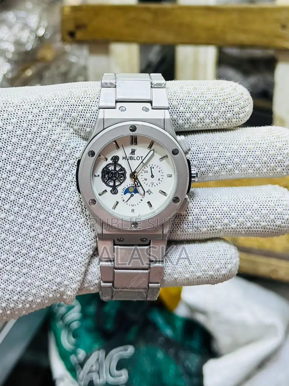  Montre Hublot Homme Luxe – Design Élégant en Acier Inoxydable