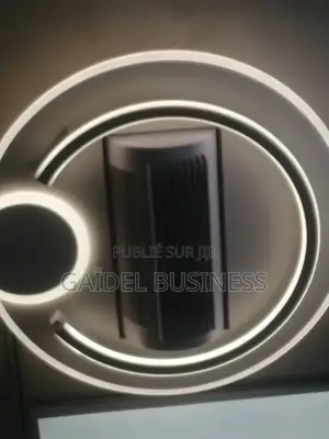 Plafonnier Led Design Avec Ventilateur Intégré *