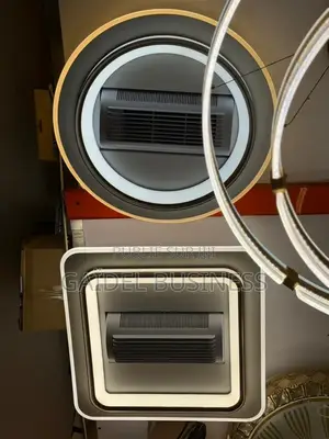 Plafonnier Led Design Avec Ventilateur Intégré *