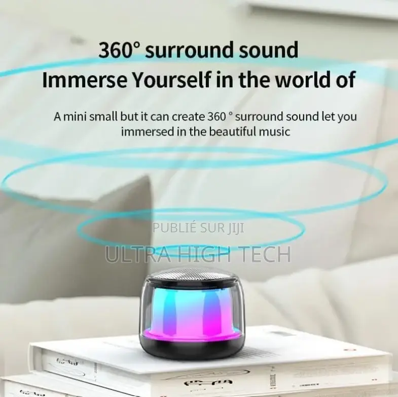 Haut-Parleur Bluetooth Led Ambiance