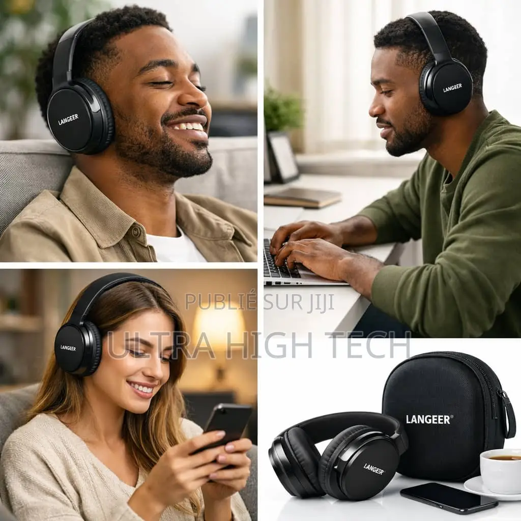 Casque Bluetooth Sans Fil Langer Lge-A65