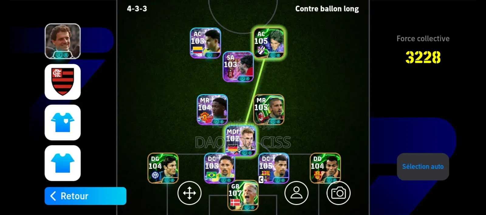 Compte E Football