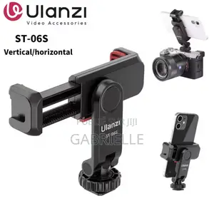 Ulanzi St-06s Universal 360° Mobile Phone Clip Holder Tripod Mount