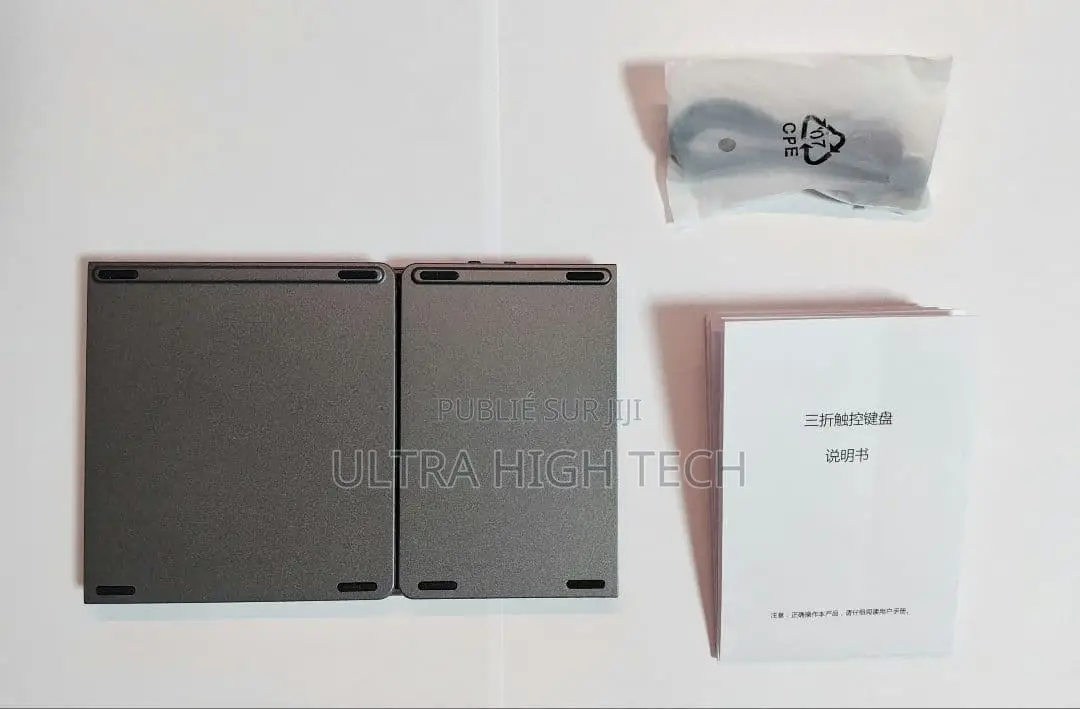 Clavier Bluetooth Pliable Avec Touchpad Intégré Portable