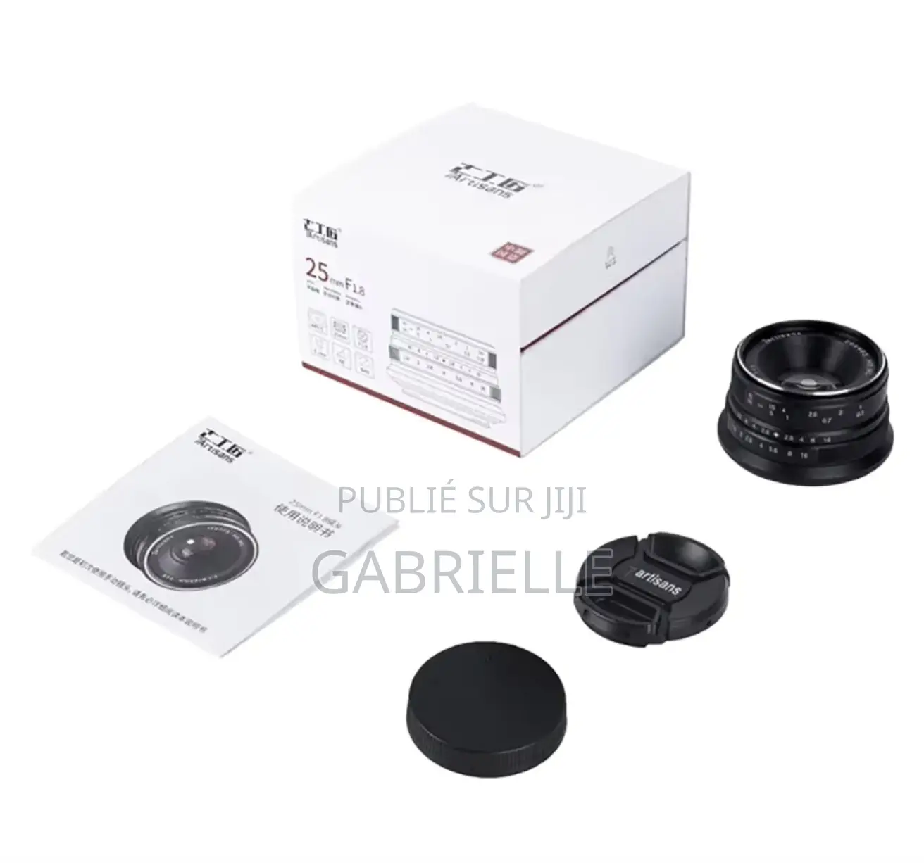 7artisans 25mm F1.8 Aps-C Manualprime Lens for Sony/Fuji/Olympus/Pana