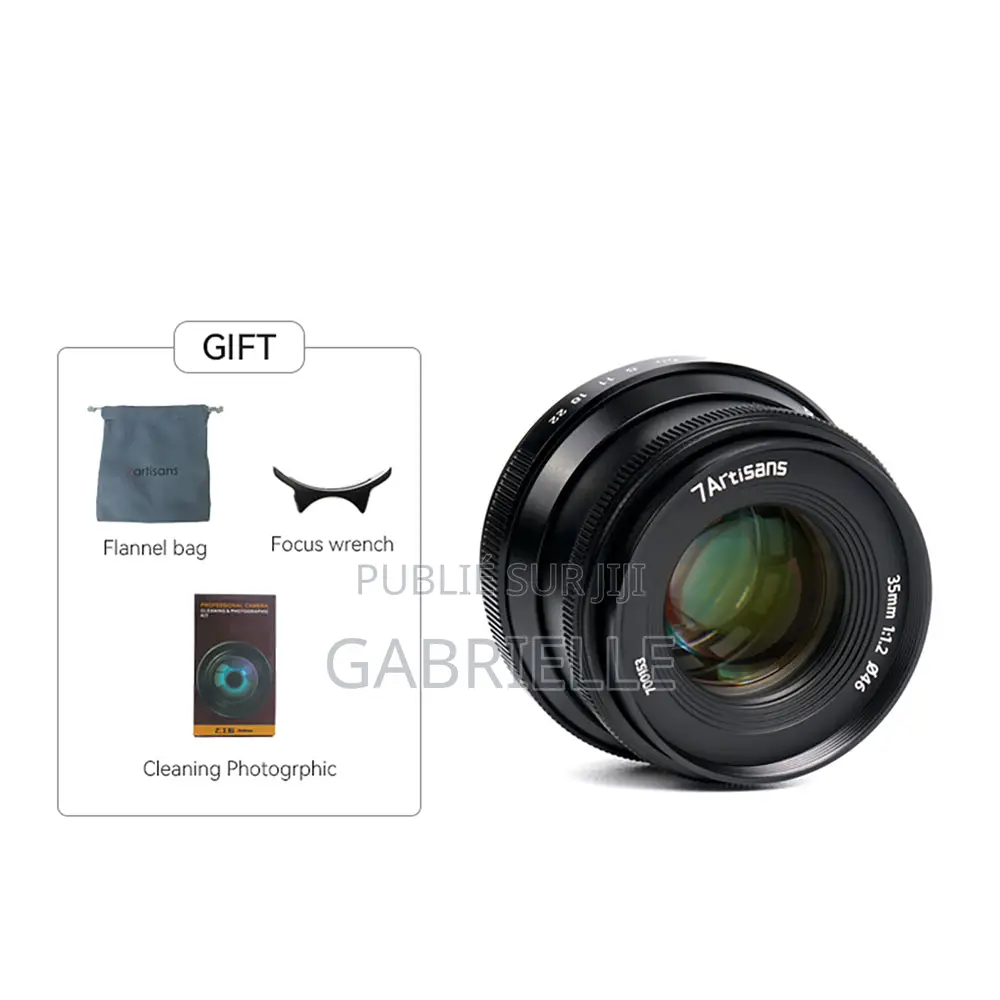 7artisans 35mm F1.4 Aps-C Manual Prime Lens for Sony/Fuji/Nikon/Canon