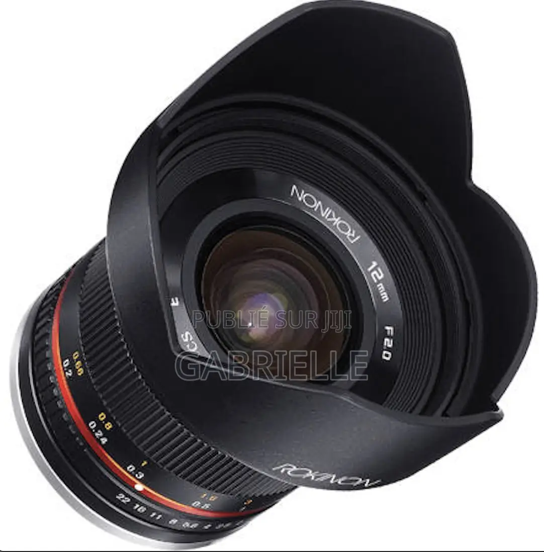 Rokinon 12mm F/2.0 NCS Cs Manual Prime Lens