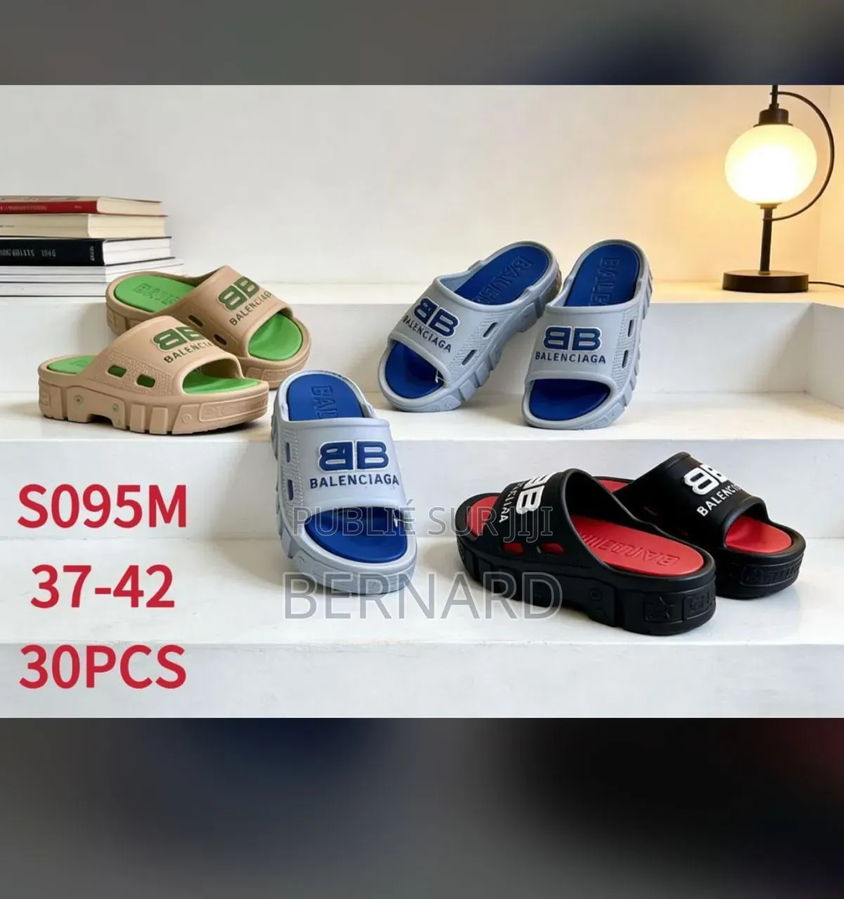 Sandales Unisexe Neuves En Pvc Résistantes Vente En Gros Et Détail.