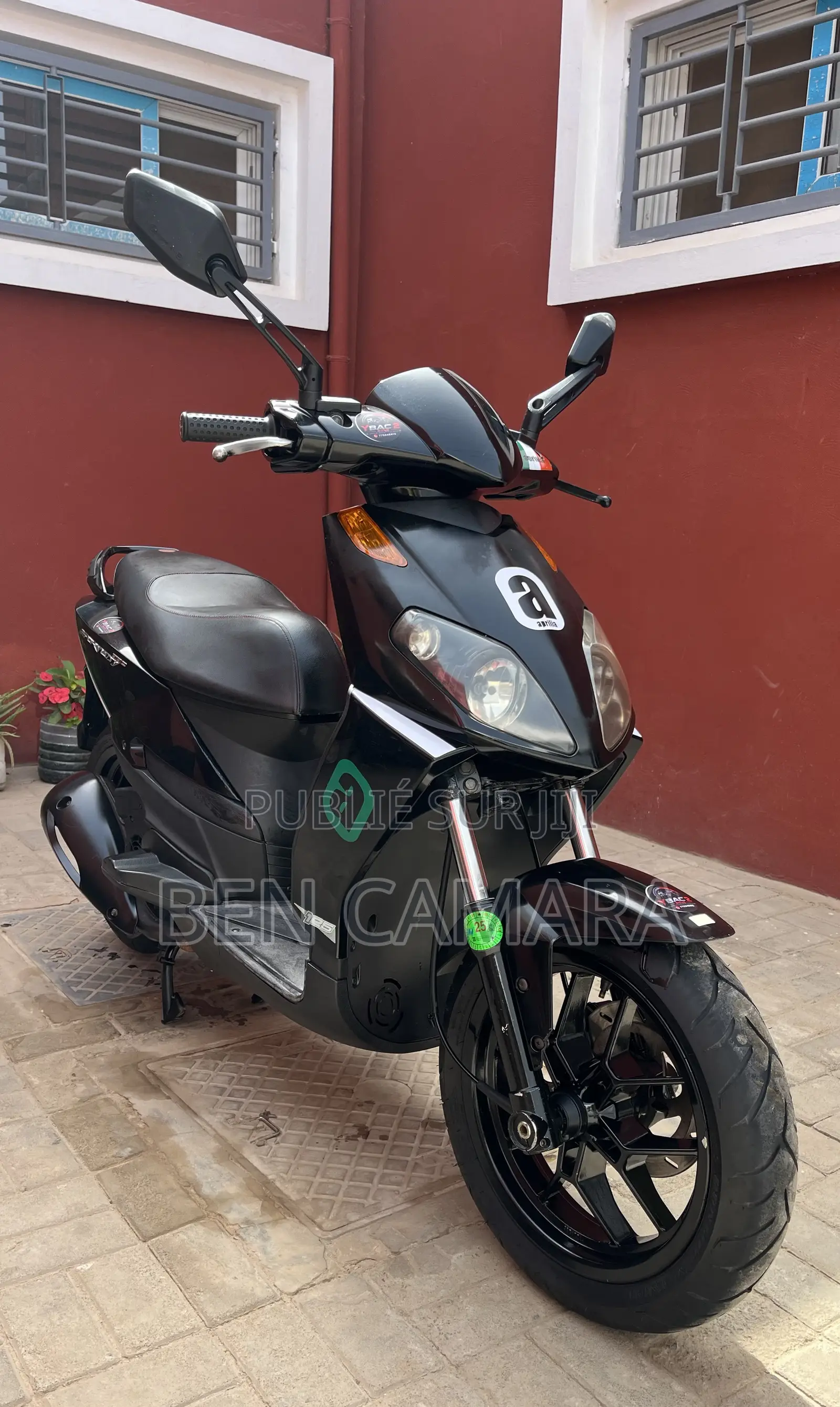 Nouveau Aprilia AF 2016 Noir