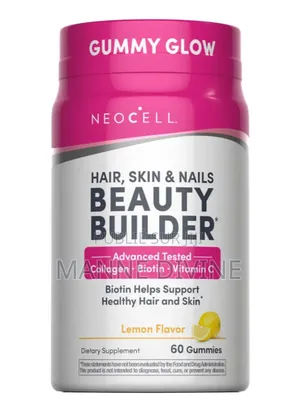 Beauté 3-en-1: Cheveux Forts, Peau Éclatante, Ongles Résistants