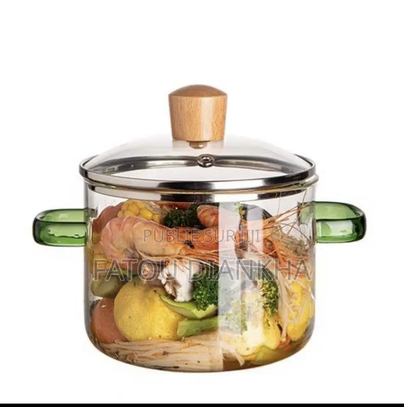 Bol en Verre Avec Couvercle – Idéal Pour Cuisiner Et Servir