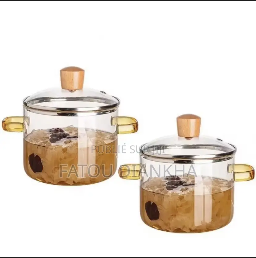 Bol en Verre Avec Couvercle – Idéal Pour Cuisiner Et Servir