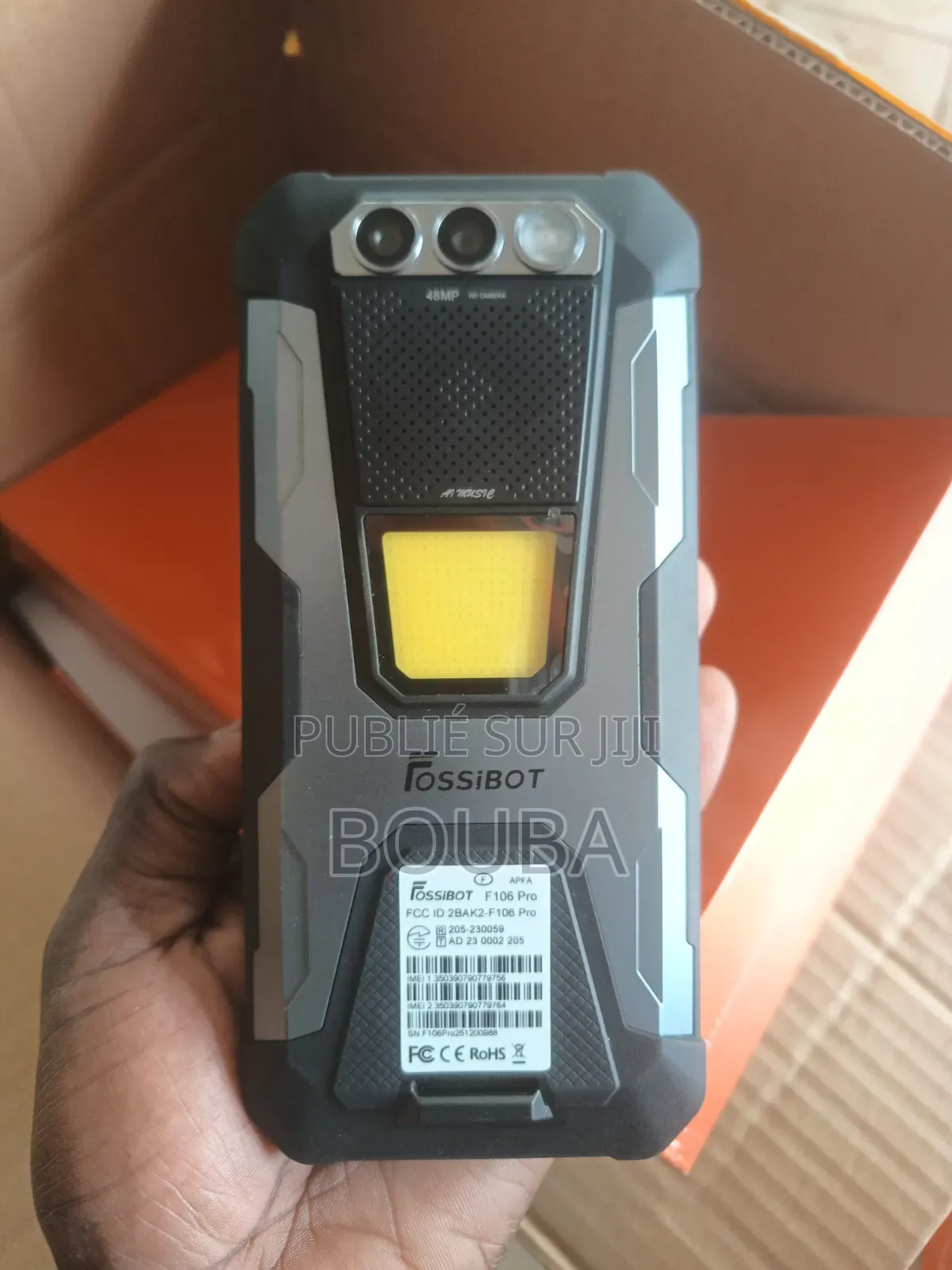 Nouveau Fossibot F106 Pro 256 GB Noir