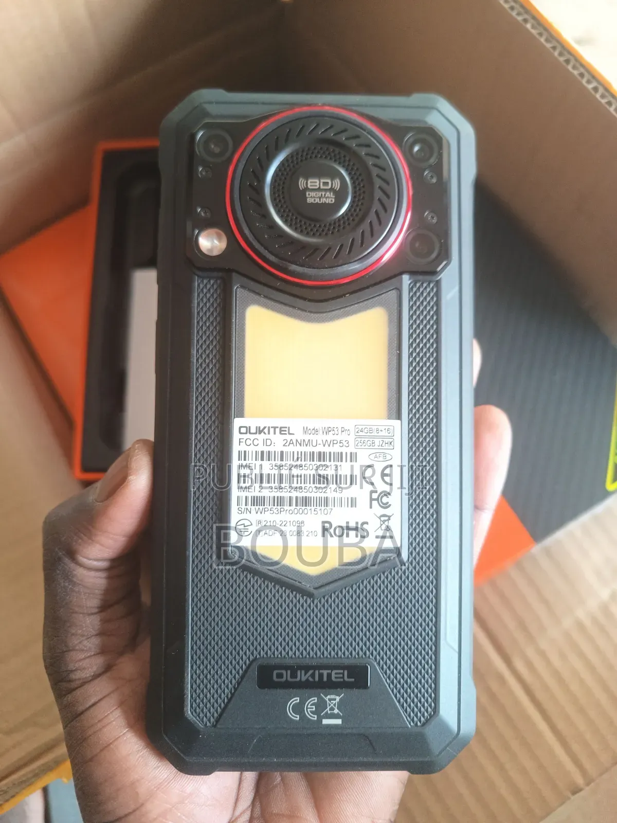 Nouveau Oukitel WP53 PRO 256 GB Noir