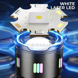 Lampe Torche En Aluminium Rechargeable Led Cob
