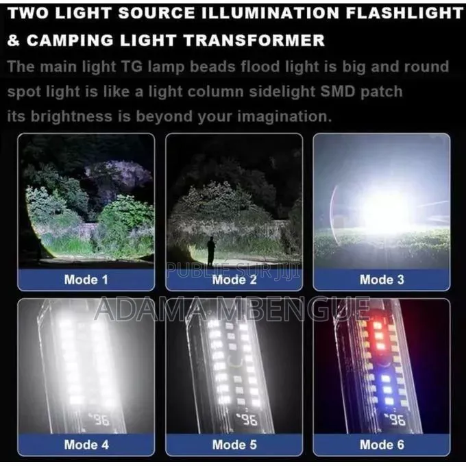 Lampe Torche De Sécurité Multifonction Bl-F-35 (Ou F-35).