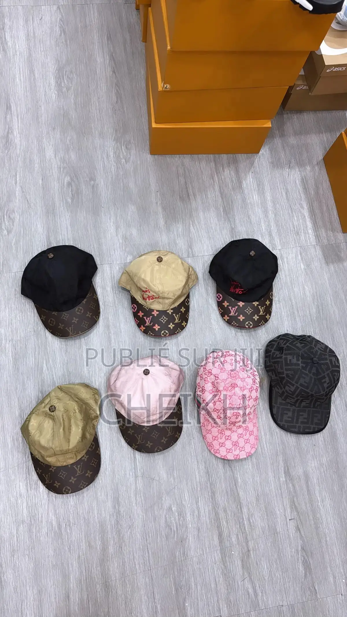 Casquette Gucci Fendi Lv
